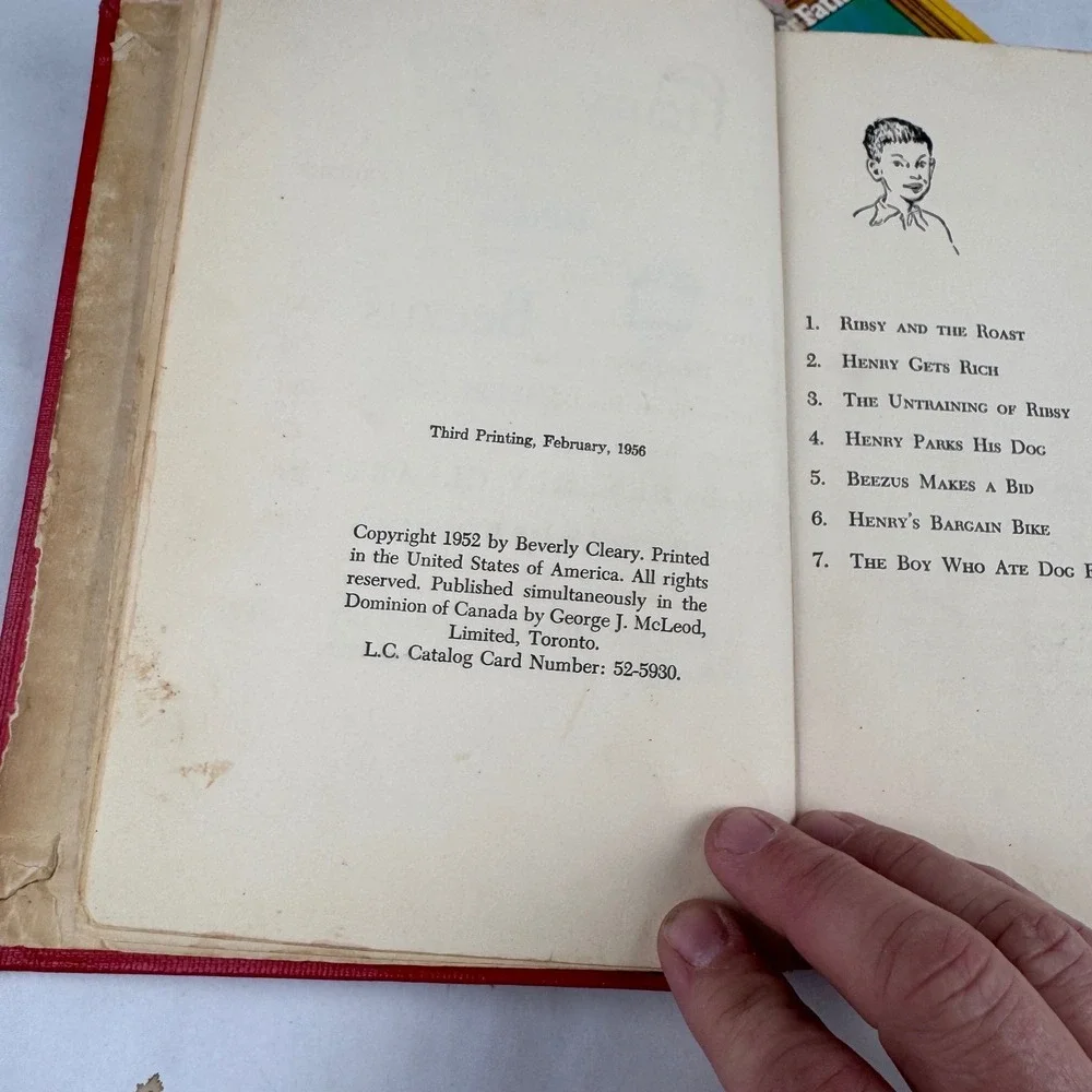 Beverly Cleary Lot of 7 Books Muggie Maggie Ramona Forever Henry Beezus
